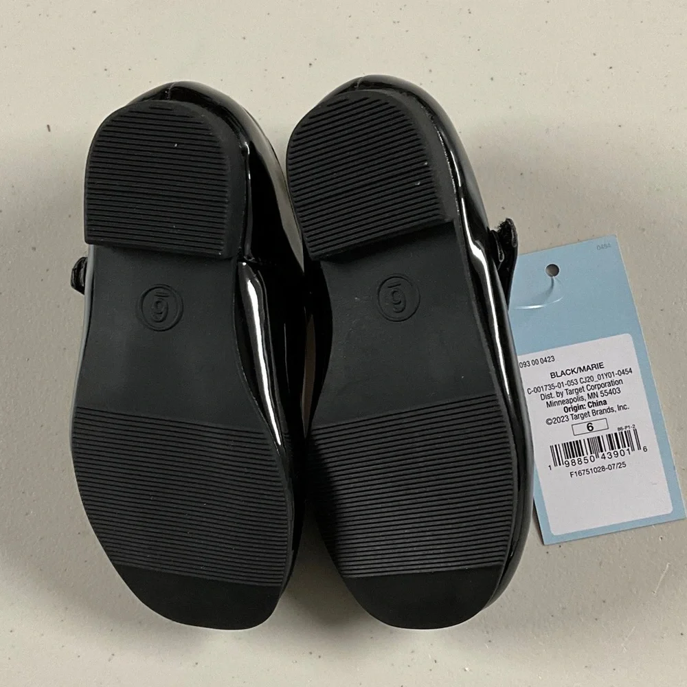 Glossy Black Dress Shoes for Kids Cat & Jack Mary Jane Shoe